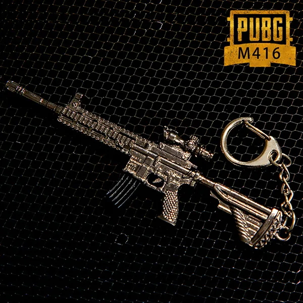 12 Vicney популярная игра PUBG игрок брелок джедай пистолет выживания для мужчин крутой брелок бойфренда модный подарок AK47 брелок csgo - Цвет: 12