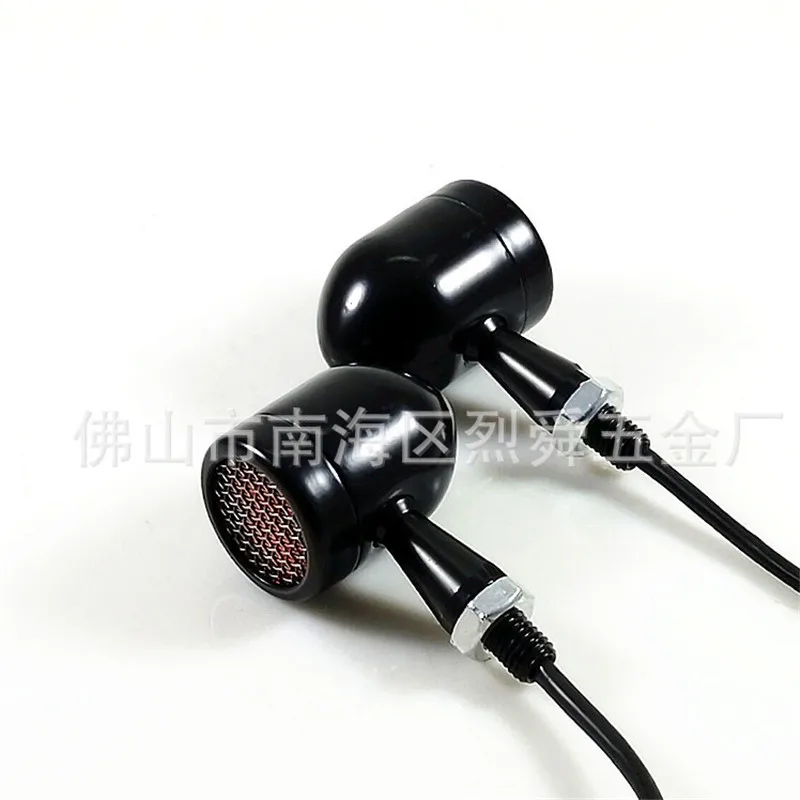 

Ретро мотоциклетные поворотные сигналы индикатора из легкого сплава Простая установка 12V универсальный для Yamaha Suzuki Honda Галлея Kawasaki BMW