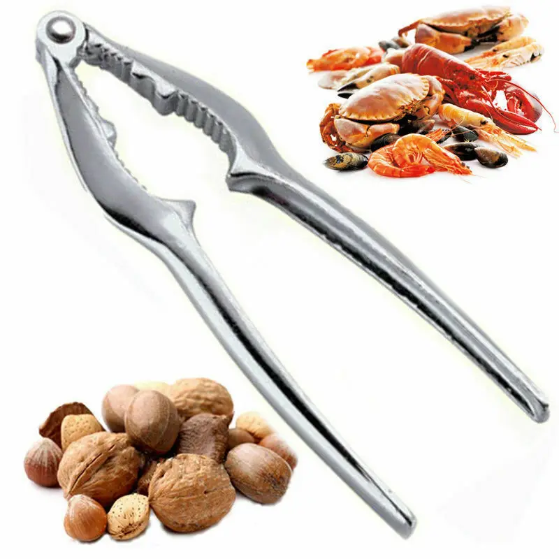 

Kitchen Accessories Quick Walnut Cracker Nutcracker Sheller Zinc Alloy Nuts Opener Kitchen Tool