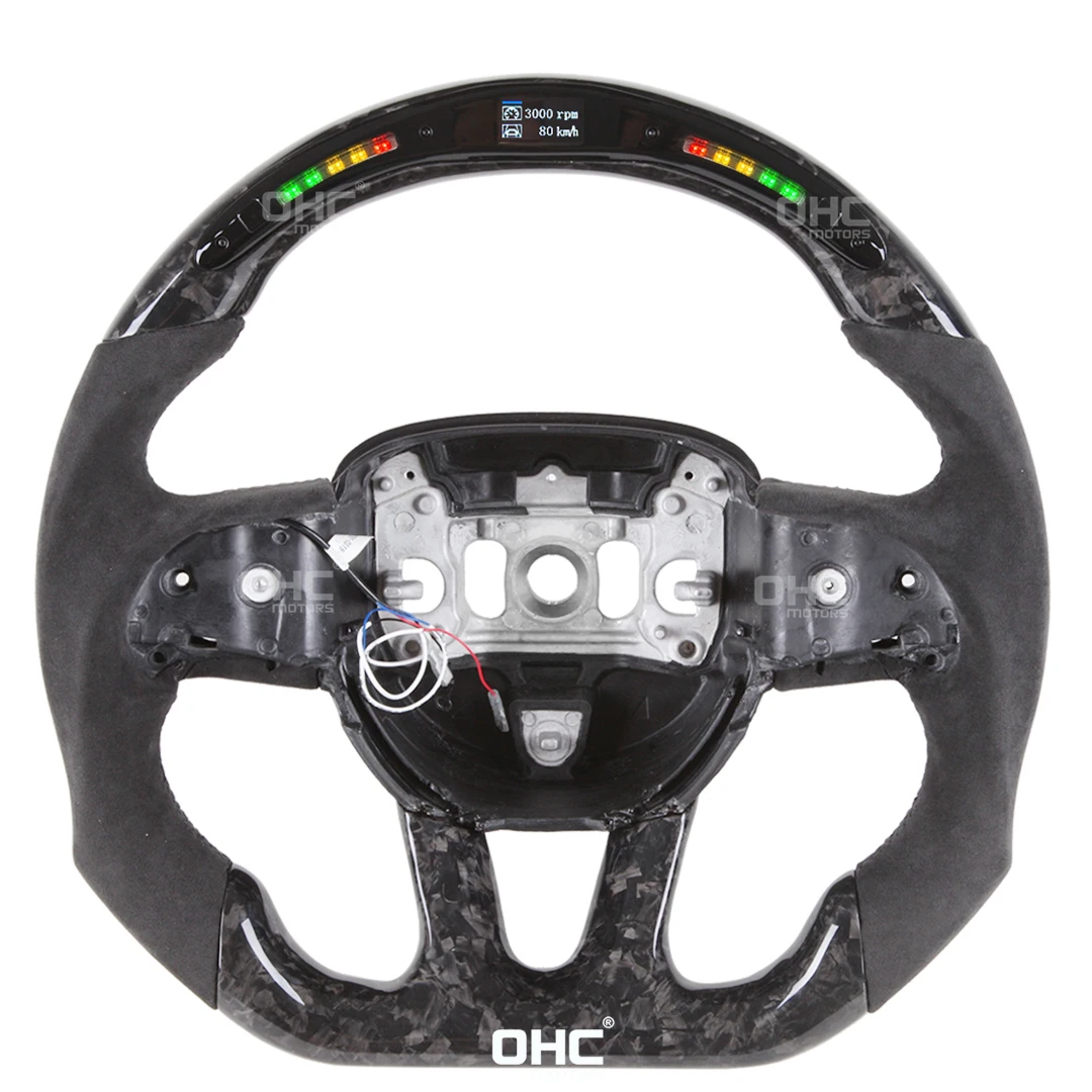 

LED Performance Carbon Fiber Steering Wheel for Dodge