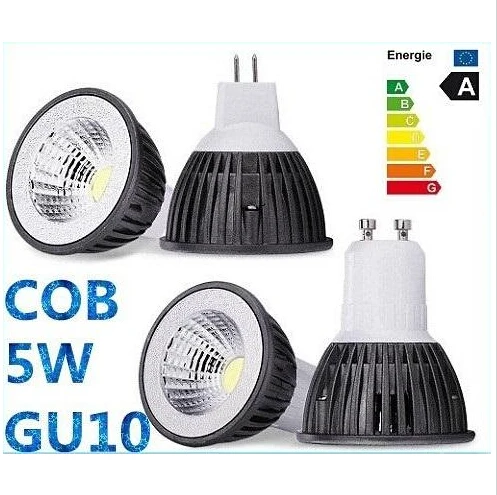 Высокое качество COB 3 Вт 5 7 E27 светодиодная лампочка лампа 85-265 в теплый белый/белый