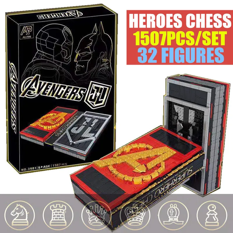 Новинка С героями комиксов Марвел 2895 шт. 52 куклы цифры Человек паук Железный