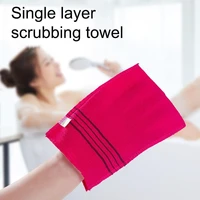 towel exfoliating bath towel body scrub bath towel adult portable coarse grain towel