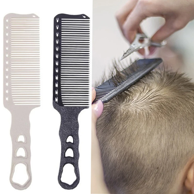

1Pc Cutting Flat Comb Hair Hairdressing Barbers Salon Professional Hair Style