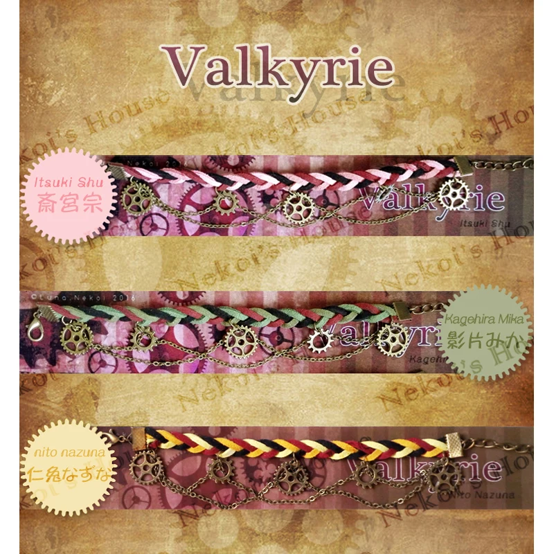 

Anime Bracelet Ensemble Stars Itsuki Shuu Wrist Rope Cotton Handmade Cosplay prop