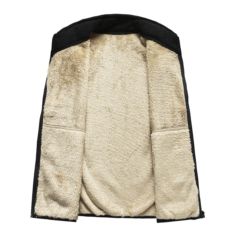 Кашемировый мужской жилет без рукавов повседневное пальто бархатный шерстяной