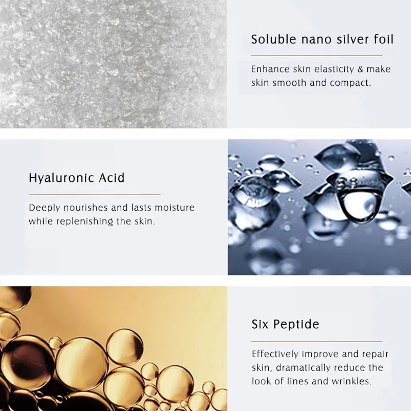 ARTISCARE Platinum Six сыворотка с пептидами 20 мл Гиалуроновая кислота против морщин 24K