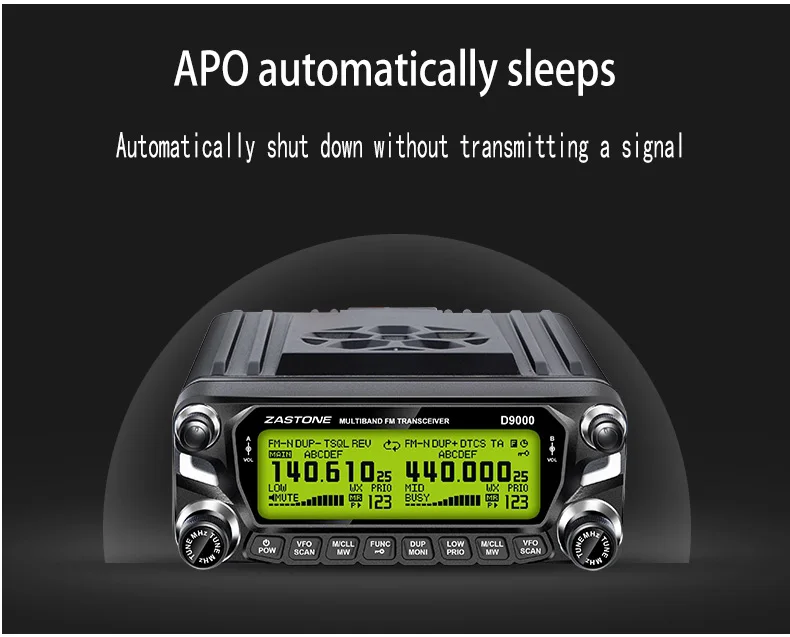 1pz ZT-D9000 Автомобильная рация CB радиостанции 50 на расстояние км охотничий Профессиональный трансивер VHF UHF West Ham автомобильный радиоприемник