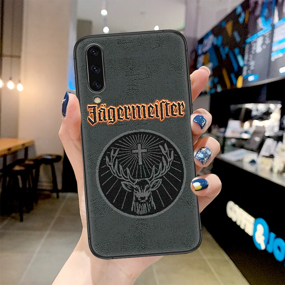 

German Wine Jergmeiste Phone Case For Samsung Galaxy A 3 5 7 8 10 20 20E 21S 30 30S 40 50 51 70 71 black Hoesjes Soft Etui