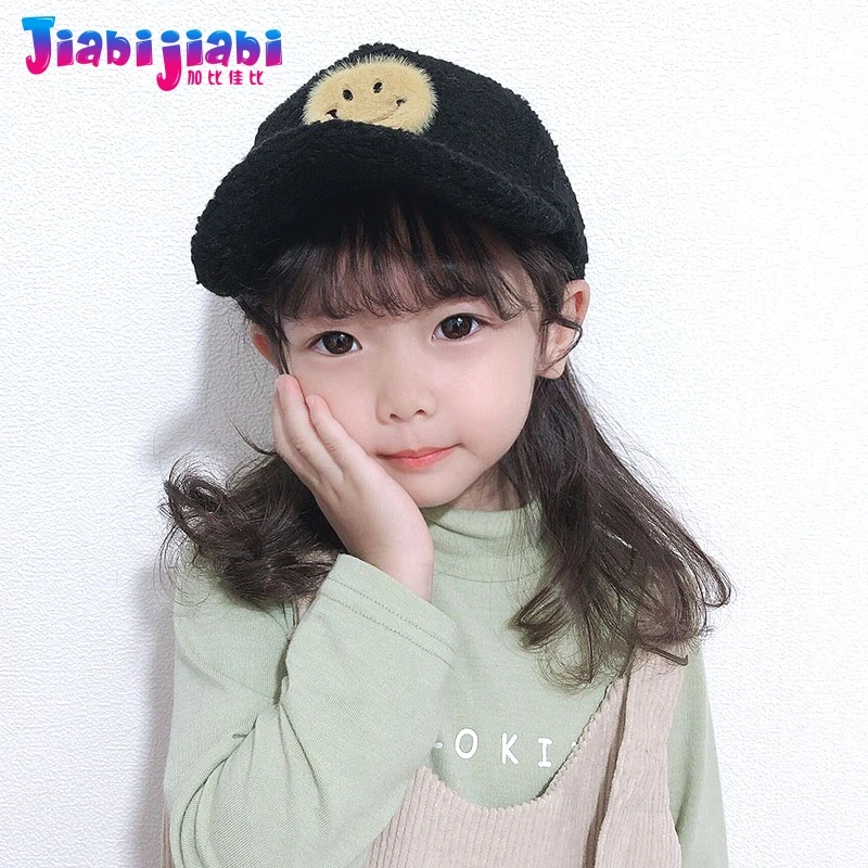 Детская кепка для дошкольников зимняя бейсбольная на плоской подошве маленьких