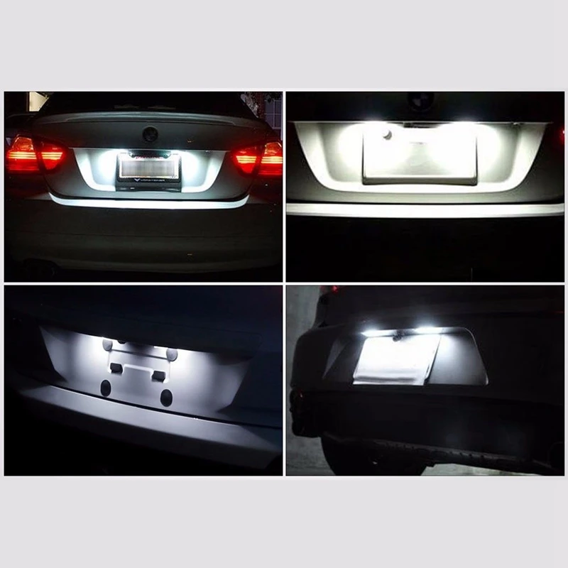 2X 18 светодиодный светильник номерного знака прямой подходит для Acura TL TSX MDX Honda Civic