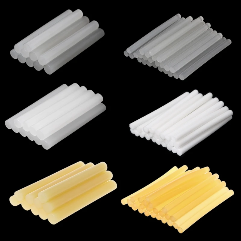 

25pcs Hot Melt Glue Stick High Viscosity White 7mm For DIY Craft Toy Repair Tool