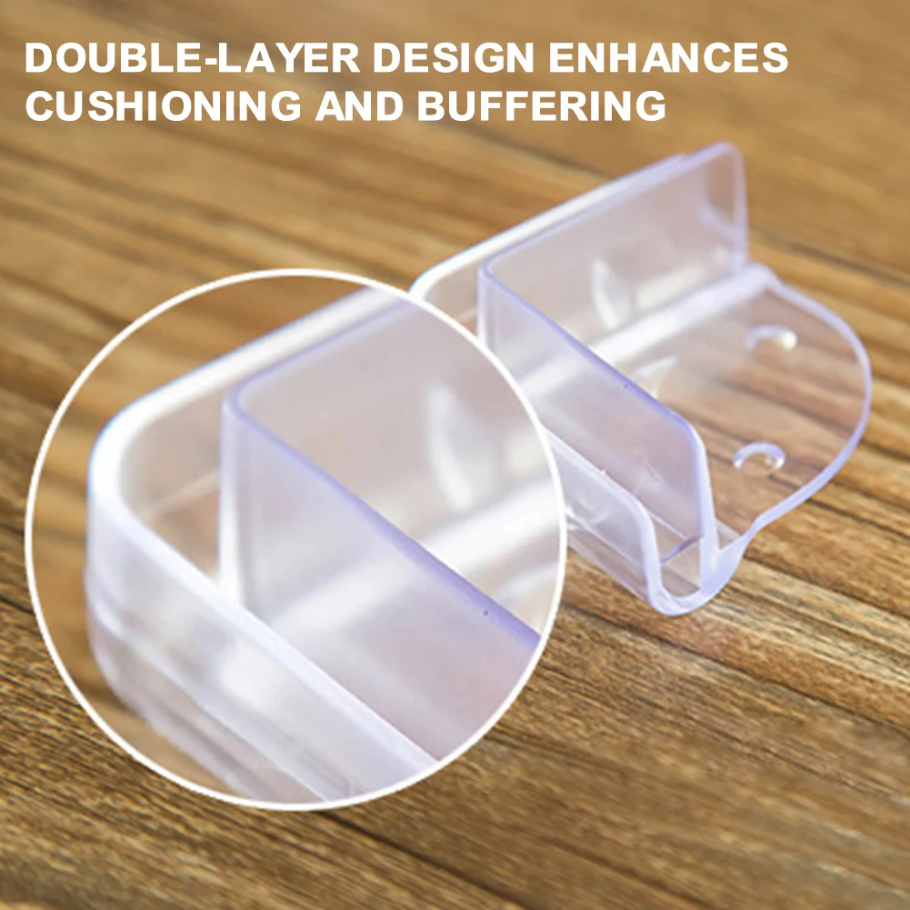 

Corner Protectors Baby Proofing Clear High Resistence Table Corner Guard Furniture Bumpers for Sharp Corner