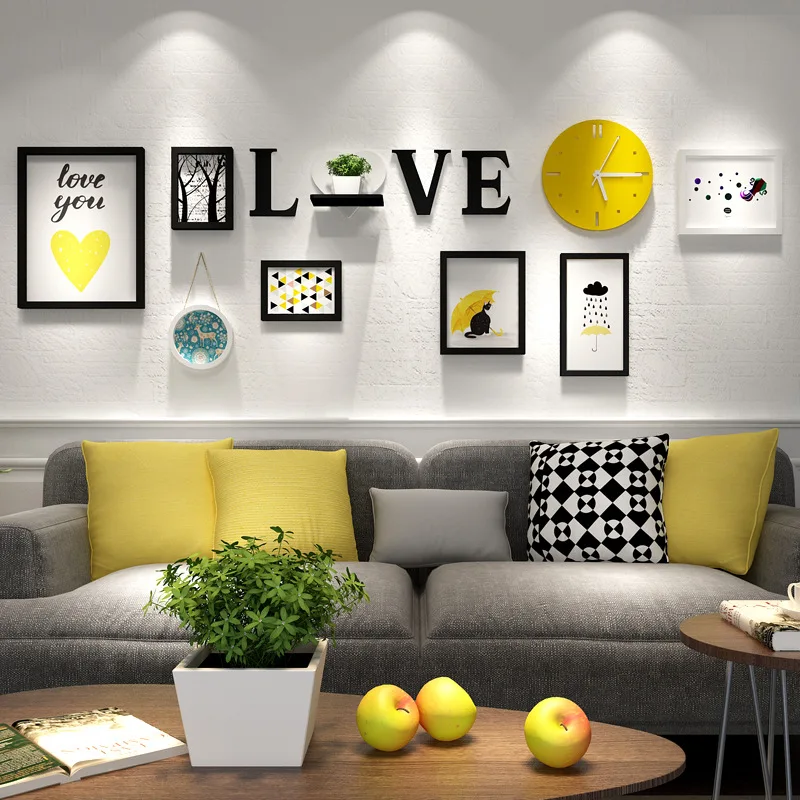 

Deer Living Room Wall Clock Art Decor Home Decoration Creative Wall Clock Modern Design Silent Reloj Pared Home Decor BF50WC