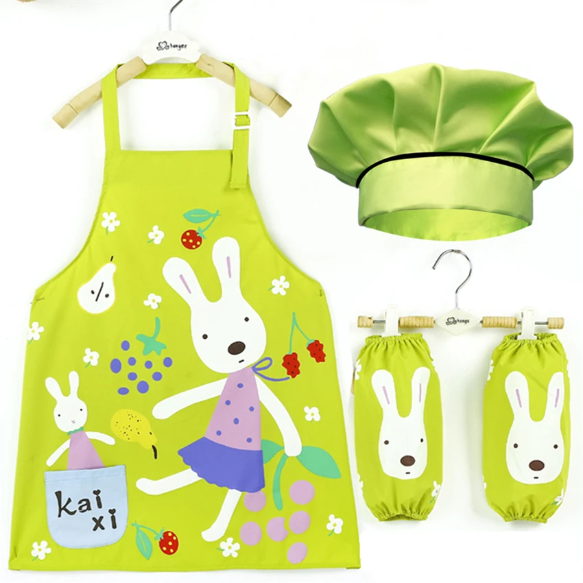 Униформа шеф повара для маленьких девочек водонепроницаемая одежда мальчиков с