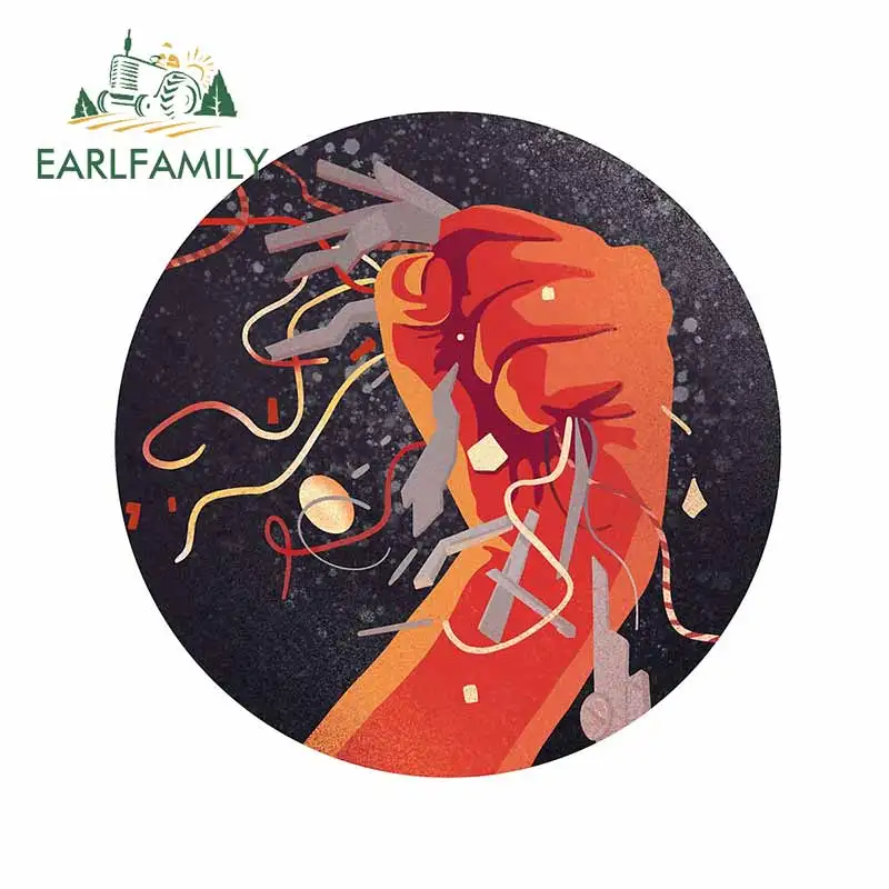 EARLFAMILY 13 см x 12 8 для красной охоты разрывная наклейка мотоциклетные Мультяшные