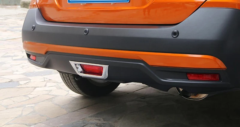 Внешние аксессуары для Nissan Kicks 2016 2017 2018 ABS хром задний нижний стоп светильник