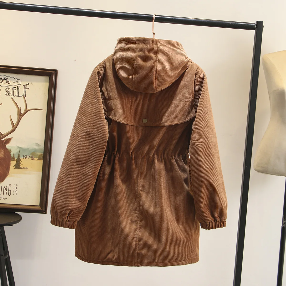 Женские повседневные парки с капюшоном больших размеров зимняя куртка большого