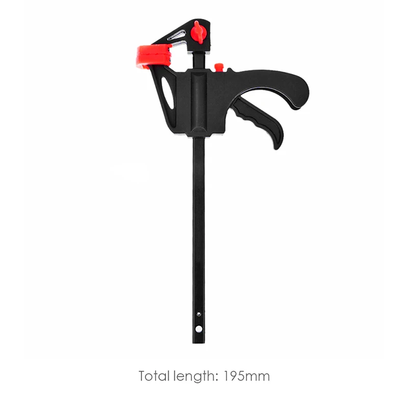 

1-10Pcs 4 inch F Type Quick Ratchet Release Speed Squeeze Wood Woodworking Bar F Clamp Clip Kit DIY Hand Tool Carpenter Tools