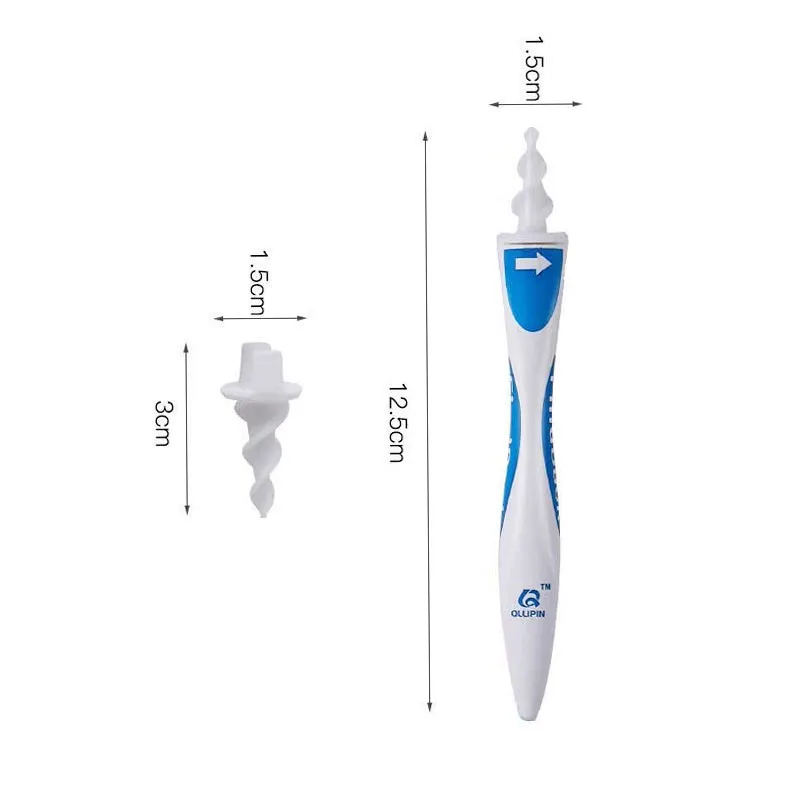 Новый силиконовый ушной инструмент ложка набор Ушная палочка уши 16 уход за