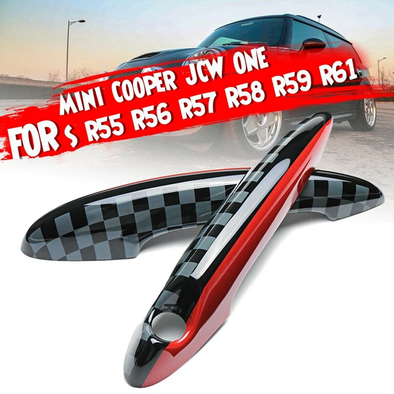 2 x крышка ручки двери ABS для Mini Cooper JCW ONE S R55 R56 R57 R58 R59 R61|Тюнинговые молдинги| |