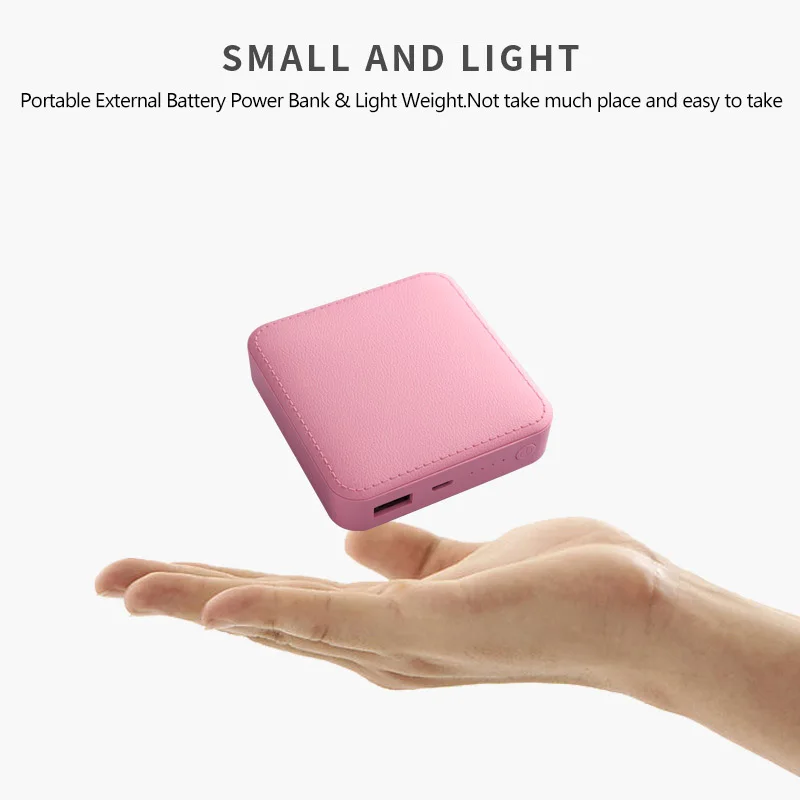 Портативный внешний аккумулятор 4500 мАч зарядное устройство для телефона 2019