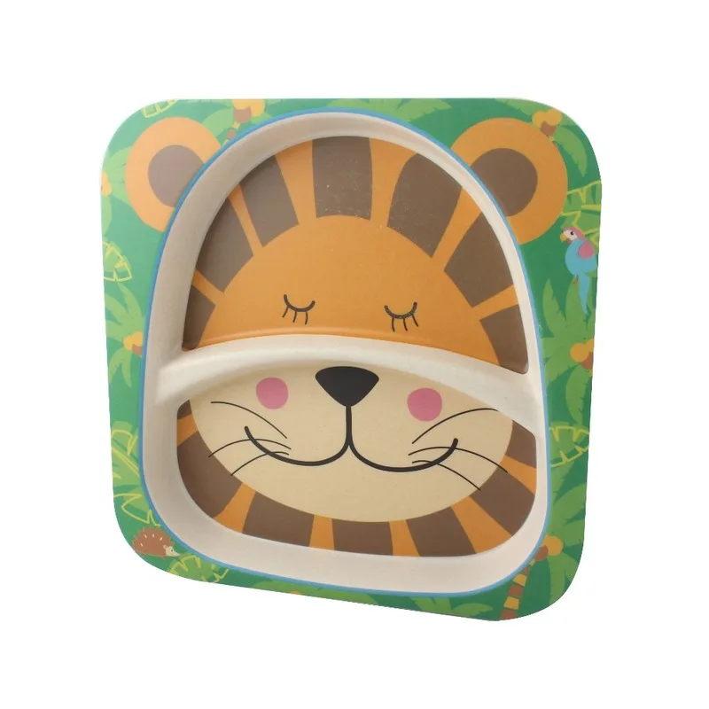 Высокое качество 5 шт. льва мультфильм детская специальная посуда безопасная