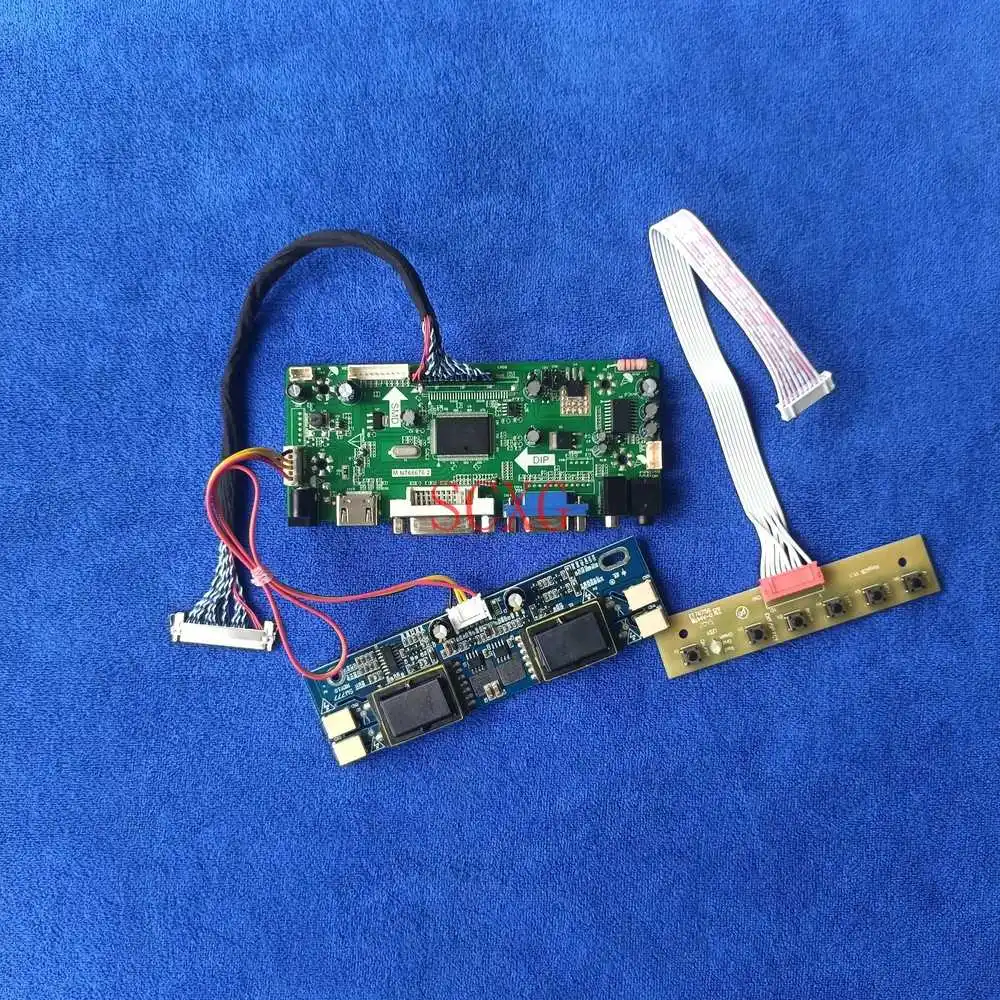 

30-контактный LVDS ДЛЯ QD170E1LG02/QD170E1LG03/QD17EL07 ЖК-матрица M.NT68676 карта привода HDMI-совместимый DVI VGA 1280*1024 4CCFL DIY комплект
