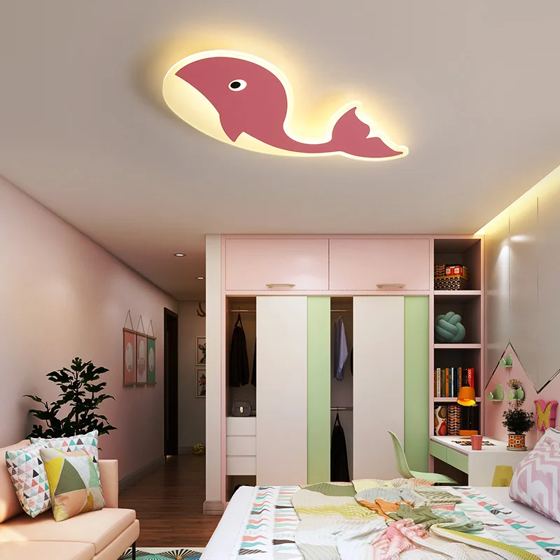 Современные светодиодные люстры для детей спальни комнаты учебы современное