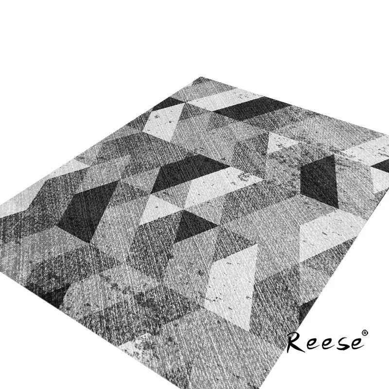 

Reese Soft Dense Fluff In Autumn And Winter Area Rug Geometric Anti Slip Carpets Living Room Home Decoration Unfading Washable