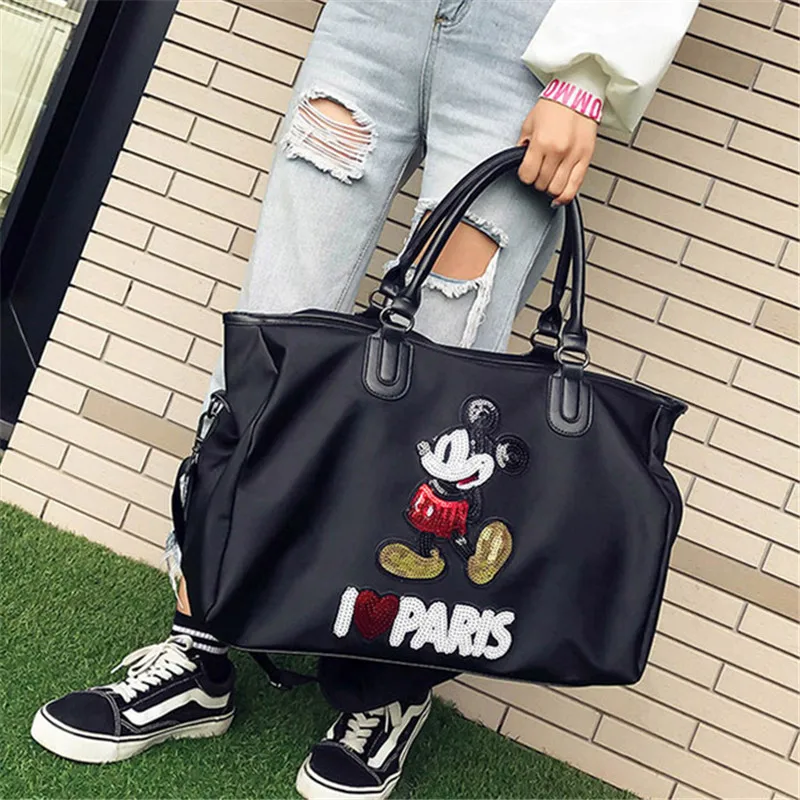 Женская сумка с открытыми плечами Disney женская через плечо Микки и Минни 2019 | Багаж