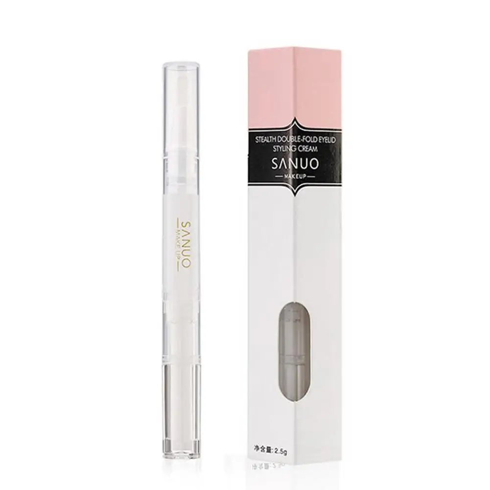 

5ml New Hot Invisible Double Eyelids Big Eye Not Glue Styling Eyelid Fold Makeup Lift Tool Transparent Super Stretch Eyes N2U6