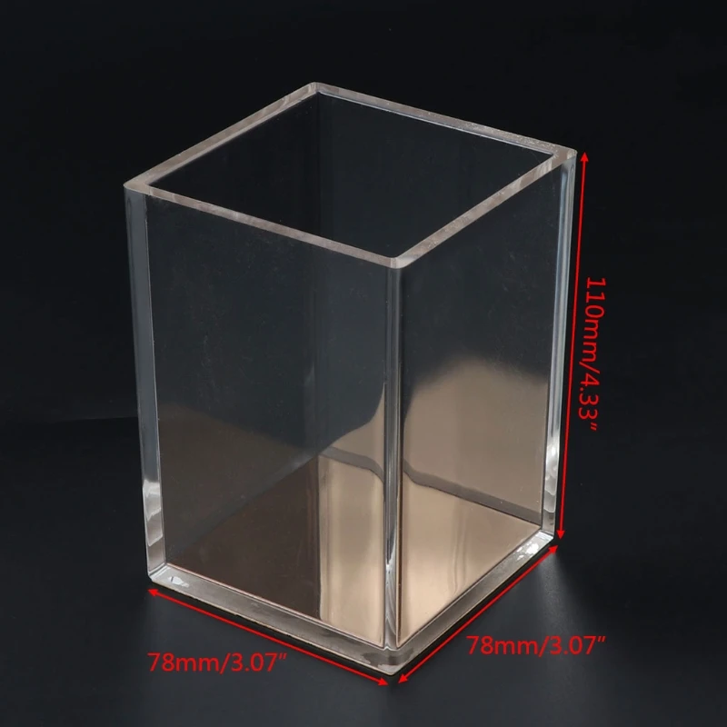 Makeup Brush Holder Acrylic Waterproof Makeup Brush Organizer Makeup Brushes Storage Container Cosmetic Accessory Tool GIRL Gift