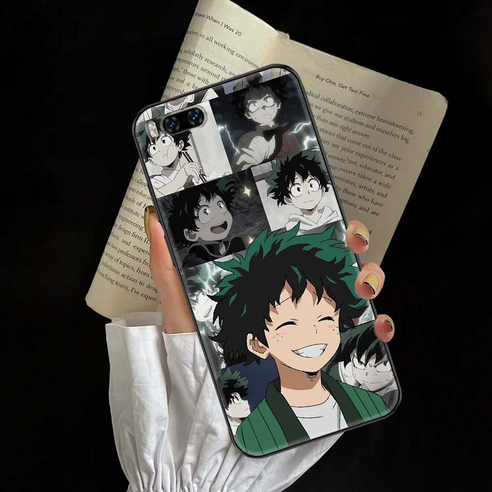 Фото Чехол для телефона Midoriya Izuku с героями моя геройская Академия для Xiaomi Mi Max Note 3 A2 A3 8 9 9T 10 Lite Pro Ультрачерный трендовый Модный чехол №3