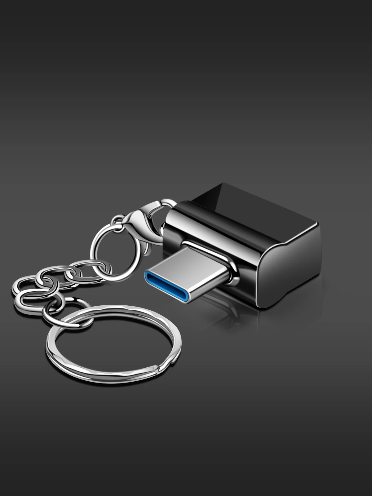 FONKEN usb type C OTG адаптер type-C конвертер USB для usb C PD зарядное устройство Мышь Клавиатура флэш-диск Портативный брелок для ключей OTG штекер