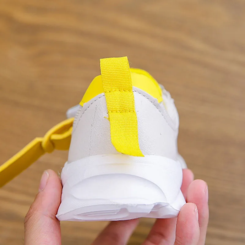 Детские кроссовки на липучке CUZULLAA модная повседневная обувь резиновой подошве