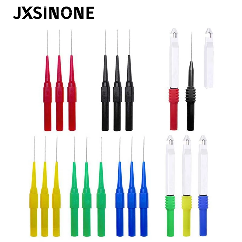 JXSINONE P50007 20 шт. тест набор зондов изоляция обратной зонды пирсинг Неразрушающий