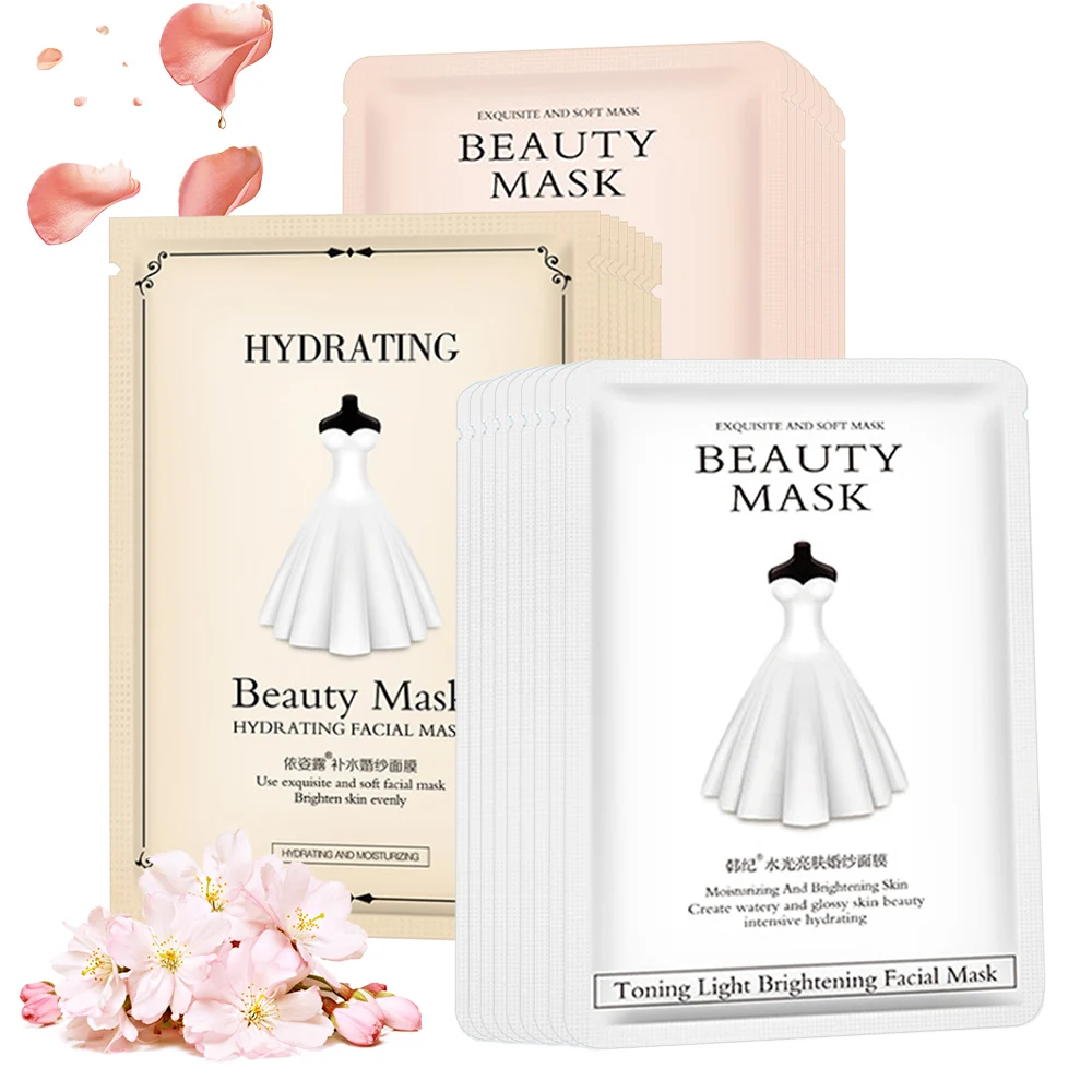 Увлажняющая маска для лица с контролем жирности 1 шт. Антивозрастная