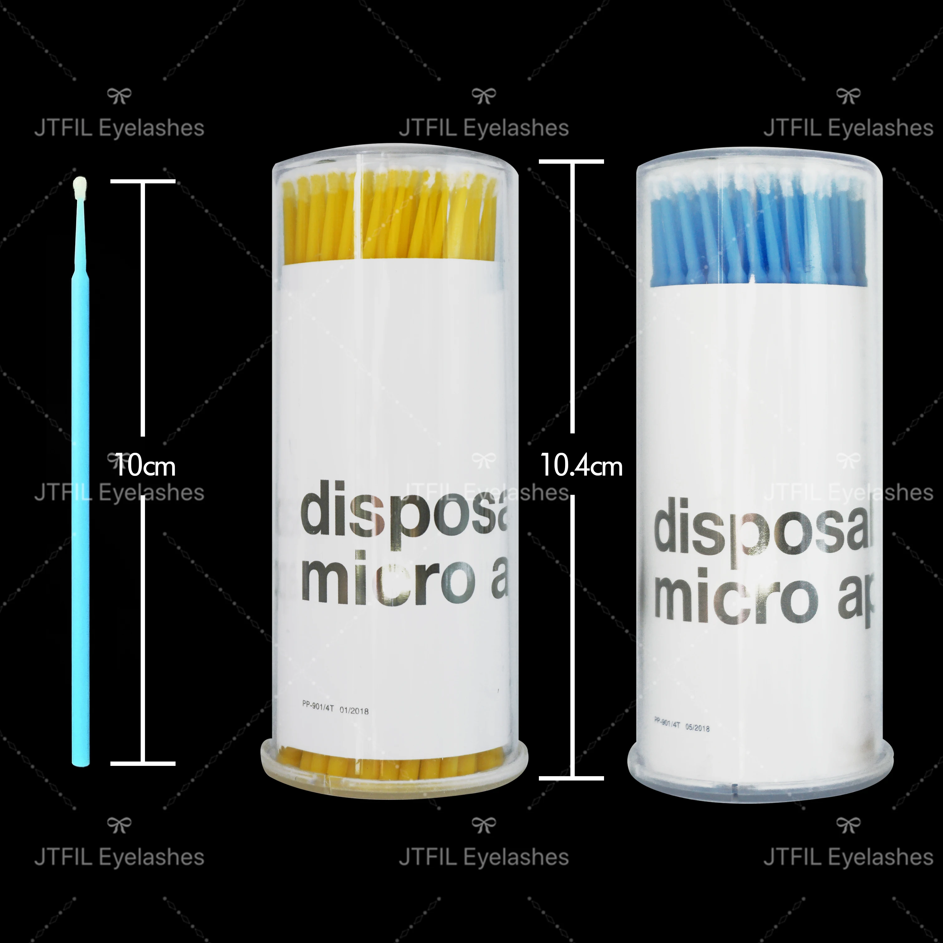 Micro Brush Disposable Makeup Brushes Durable Microbrush Applicator Eyelash Extensions Make Up Tool | Красота и здоровье