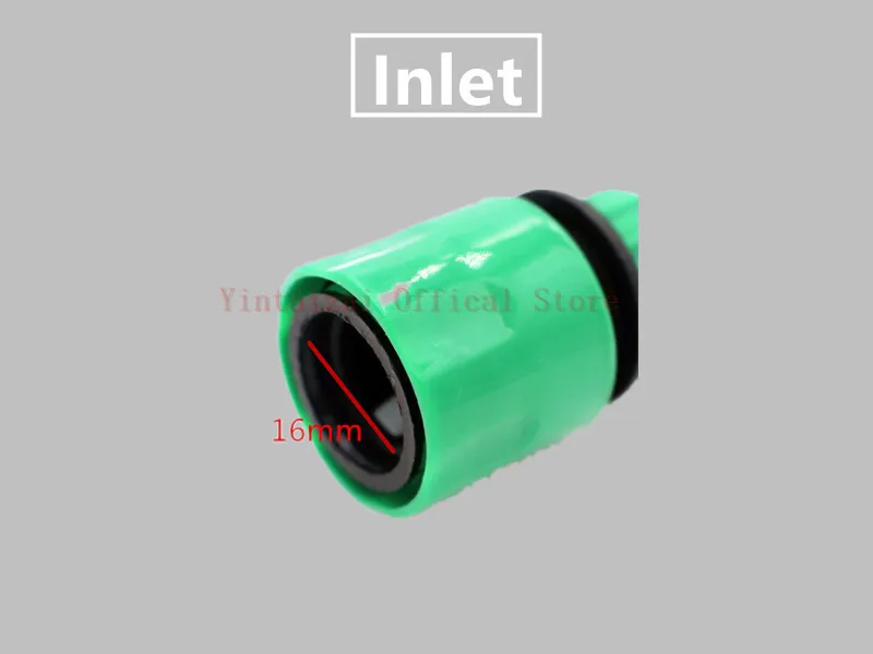 3/8" 1/4" Flow Connector Hose Connection At The Beginning Of the Microtubing Garden Watering Tool | Дом и сад