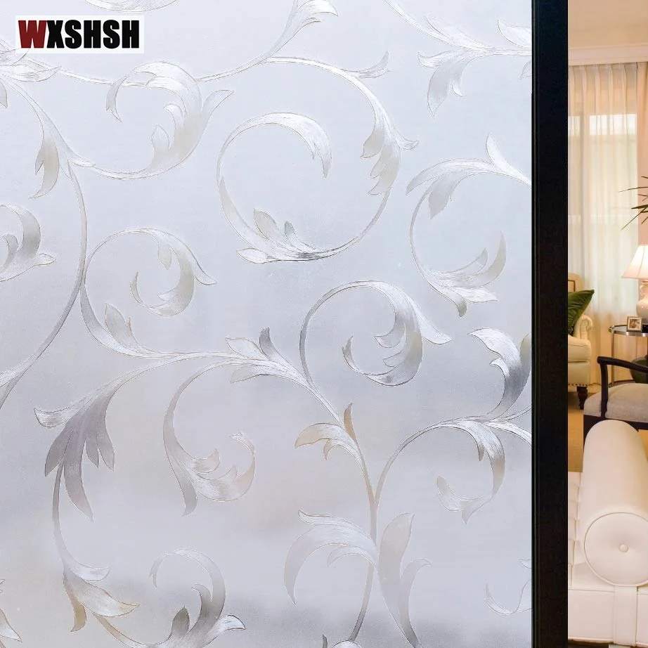 

Электростатические самоклеящиеся наклейки на окна виноградной лозы, ПВХ, терморегулятор, защита от УФ-лучей, матовое многоразовое использо...