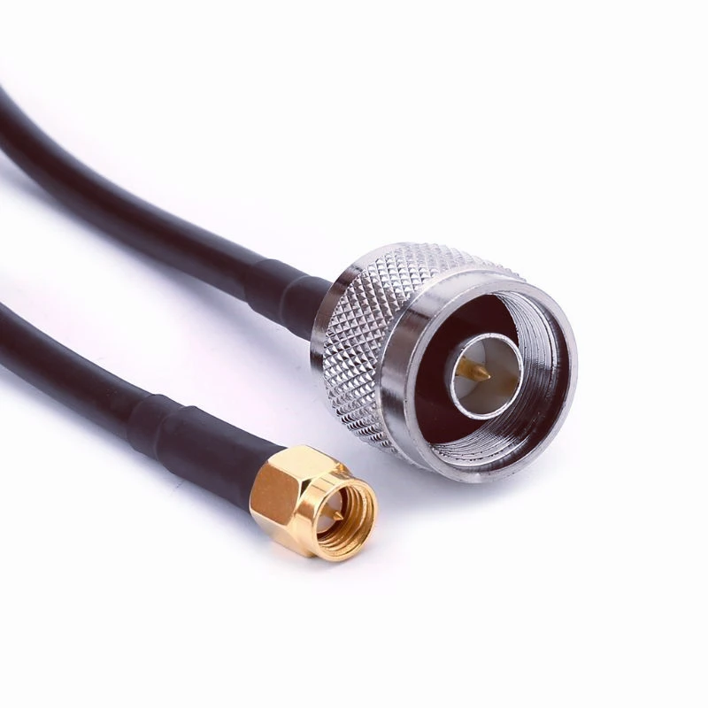 15M  Low Loss SMA male to N Male Extension RG58 Coaxial Cable RF  Connector for antenna repeater