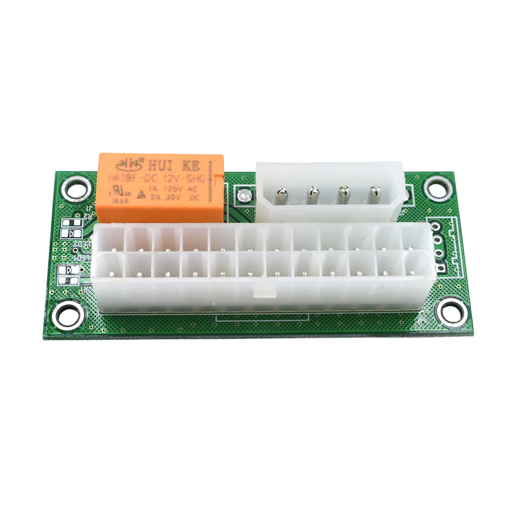 Блочный синхронизатор TISHRIC для ПК Двойной источник питания Add2psu адаптер Molex SATA ATX
