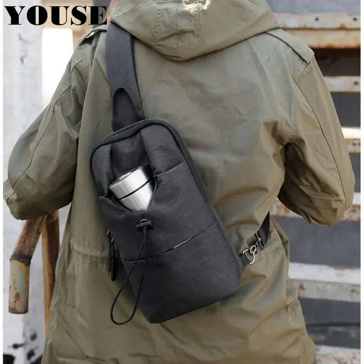 

Сумка-слинг мужская, мотоциклетная, водонепроницаемая, для путешествий, для телефона, Ipad