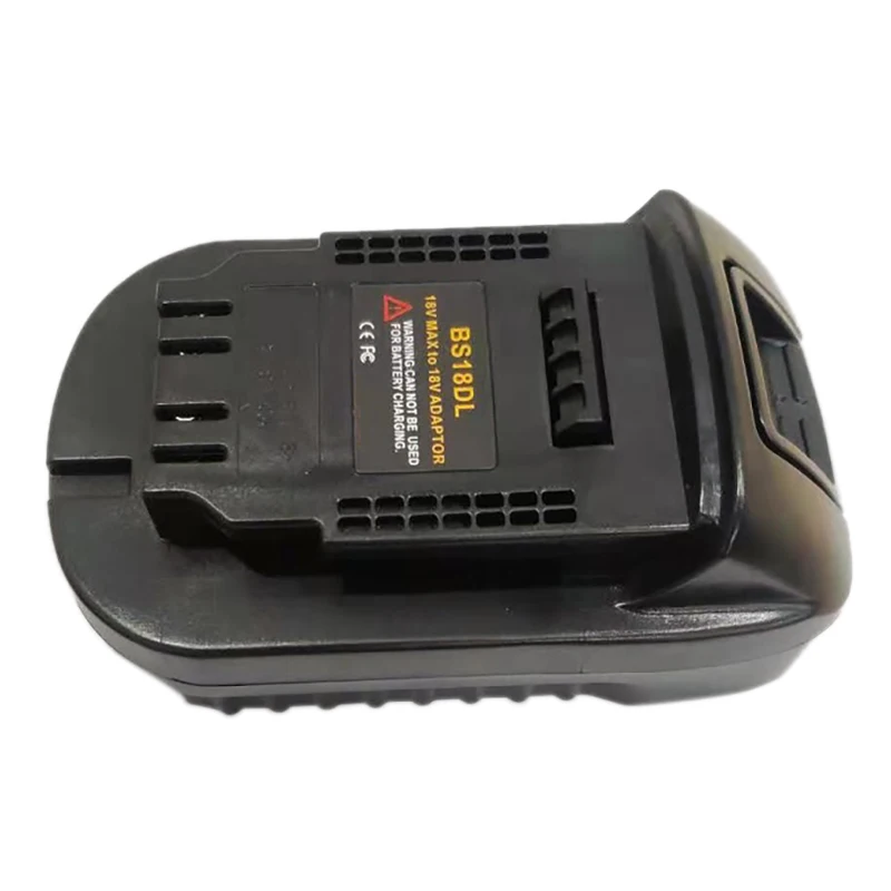 

BS18DL Battery Converter Adapter 18V to 18V for BAT609, BAT610, BAT611 to for Dewalt DCB200 Lithium Battery