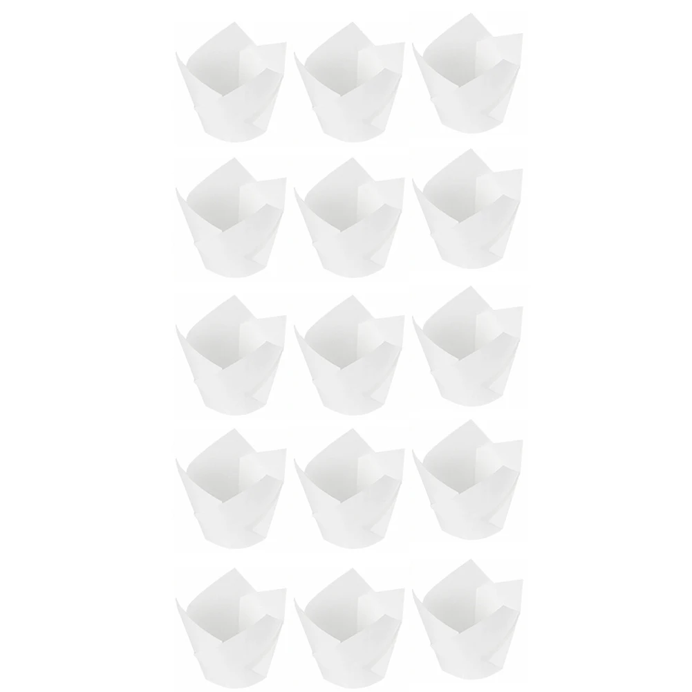 

200cs Cupcake Liners Tulip Baking Paper Cups Muffin Liners No Smell Safe Food Grade Perfect Cups for Cake Muffins