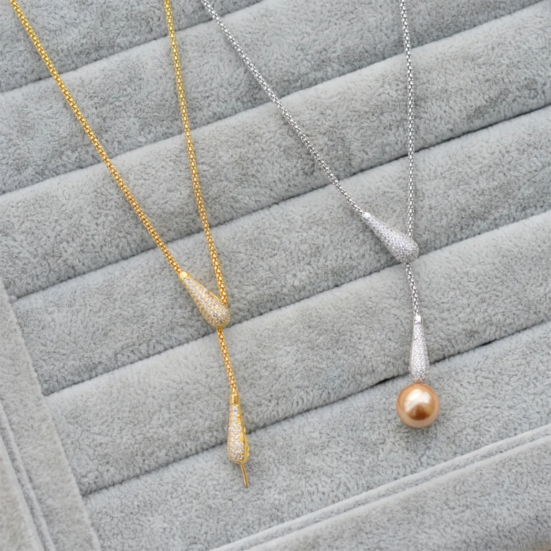 90 см свитер ожерелье результаты S925 стерлингового серебра Классический дизайн