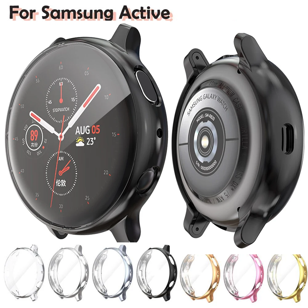 Защитный чехол для смарт часов samsung galaxy watch active 2 40 мм 44 мм|Часы Чехлы| |