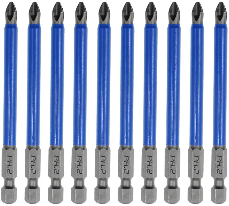 10 шт. 90 мм PH2 гибридное сверло сверлильного станка насадки для отвертки ручной
