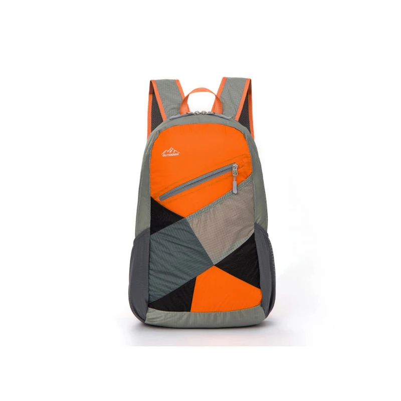 

Factory direct new outdoor folding backpack storage backpack men and women waterproof mountaineering cycling bag